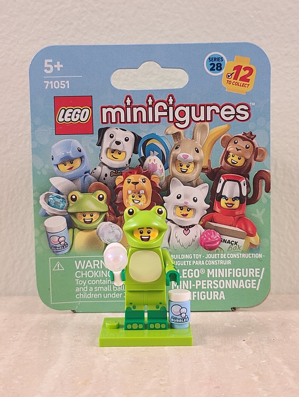 NEW LEGO Minifigure Series 28 Animals Series Frog Costume Guy Factory Sealed